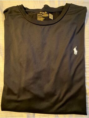 Polo Ralph Lauren Performance Black Short Sleeve T-Shirt Classic Fit Size XXL